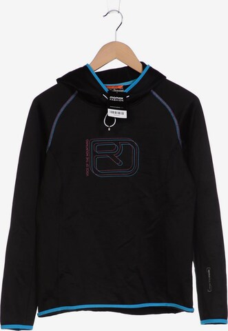 ORTOVOX Sweatshirt & Zip-Up Hoodie in L in Black: front