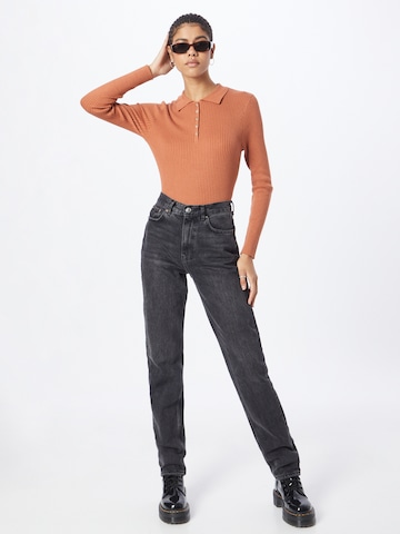 TOM TAILOR DENIM Pullover in Orange