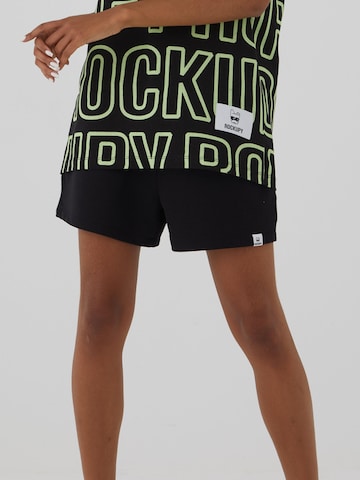 Rockupy Shorty 'Shalisar' in Black: front