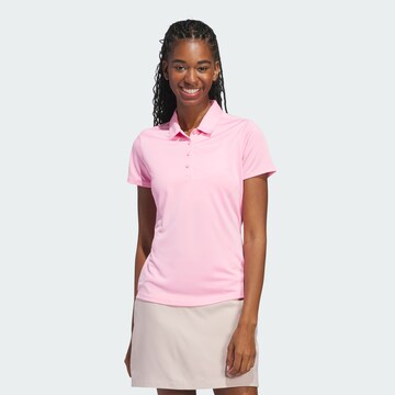 ADIDAS GOLF Performance Shirt in Pink: front