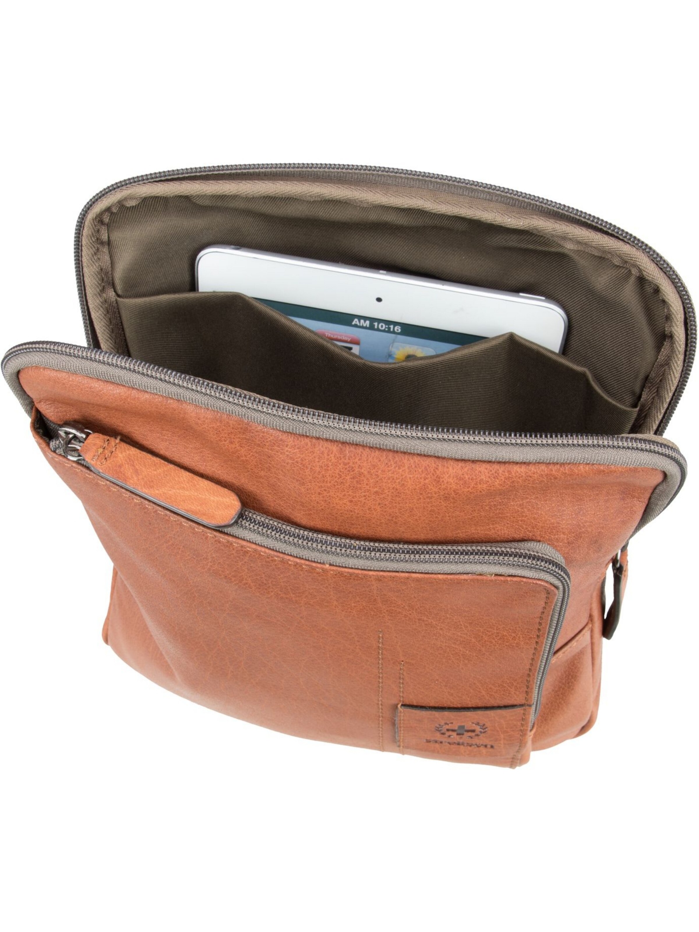 STRELLSON Crossbody bag 'Hyde Park' in Brown