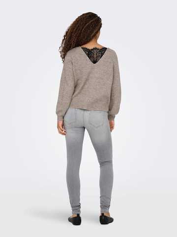 ONLY Knit cardigan in Grey