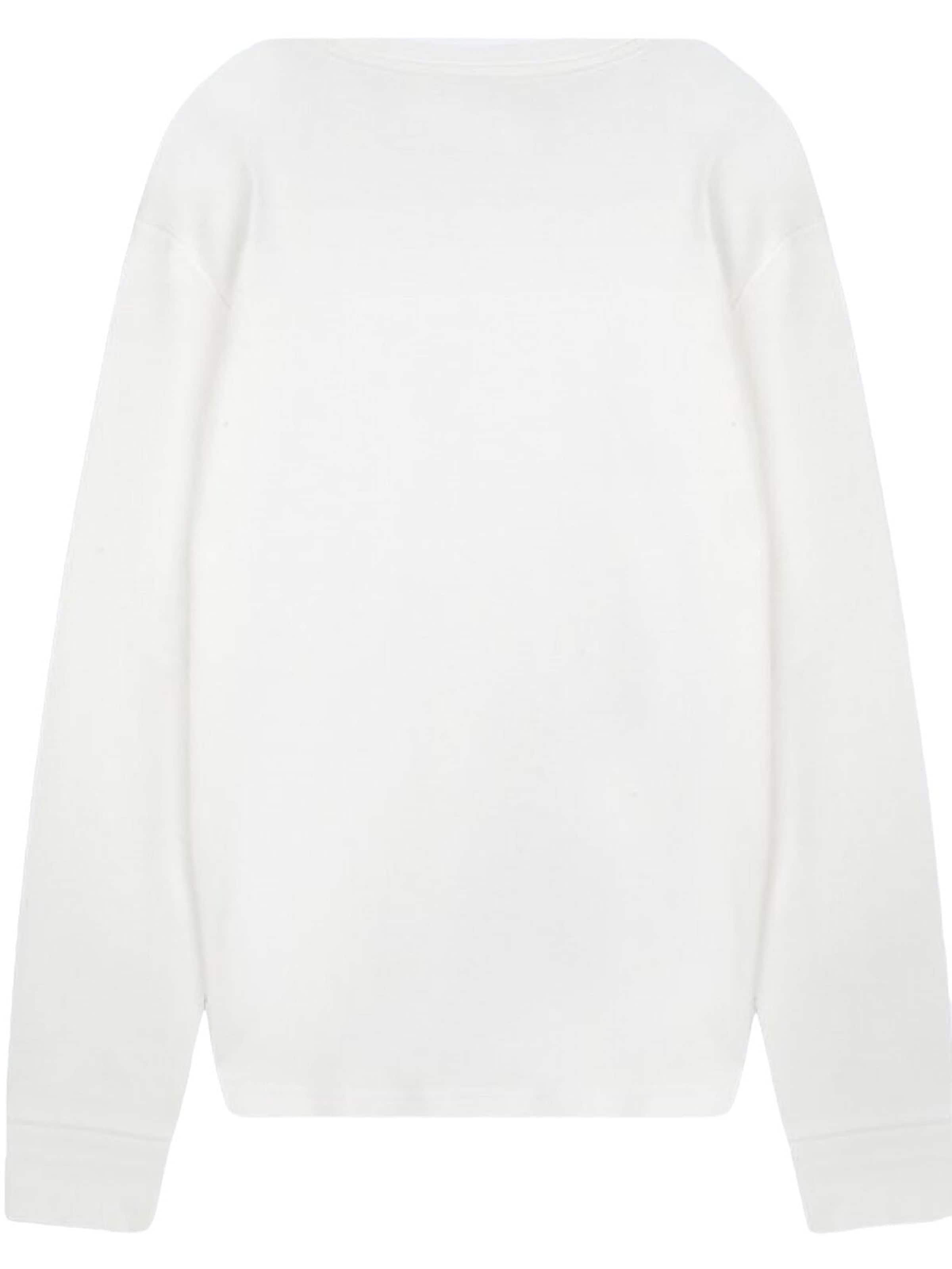 Felpa 'LTB Jeans Herren-Sweatshirt mit Rundhalsausschnitt' di LTB Jeans in bianco