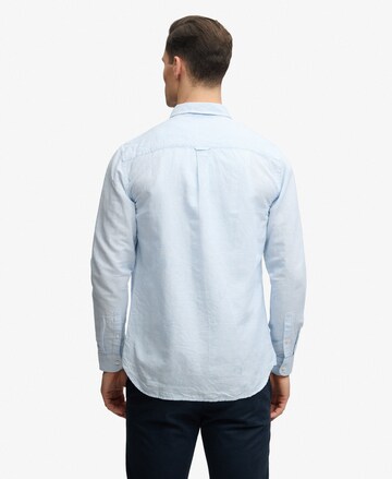 Superdry & Co Regular Fit Hemd in Blau