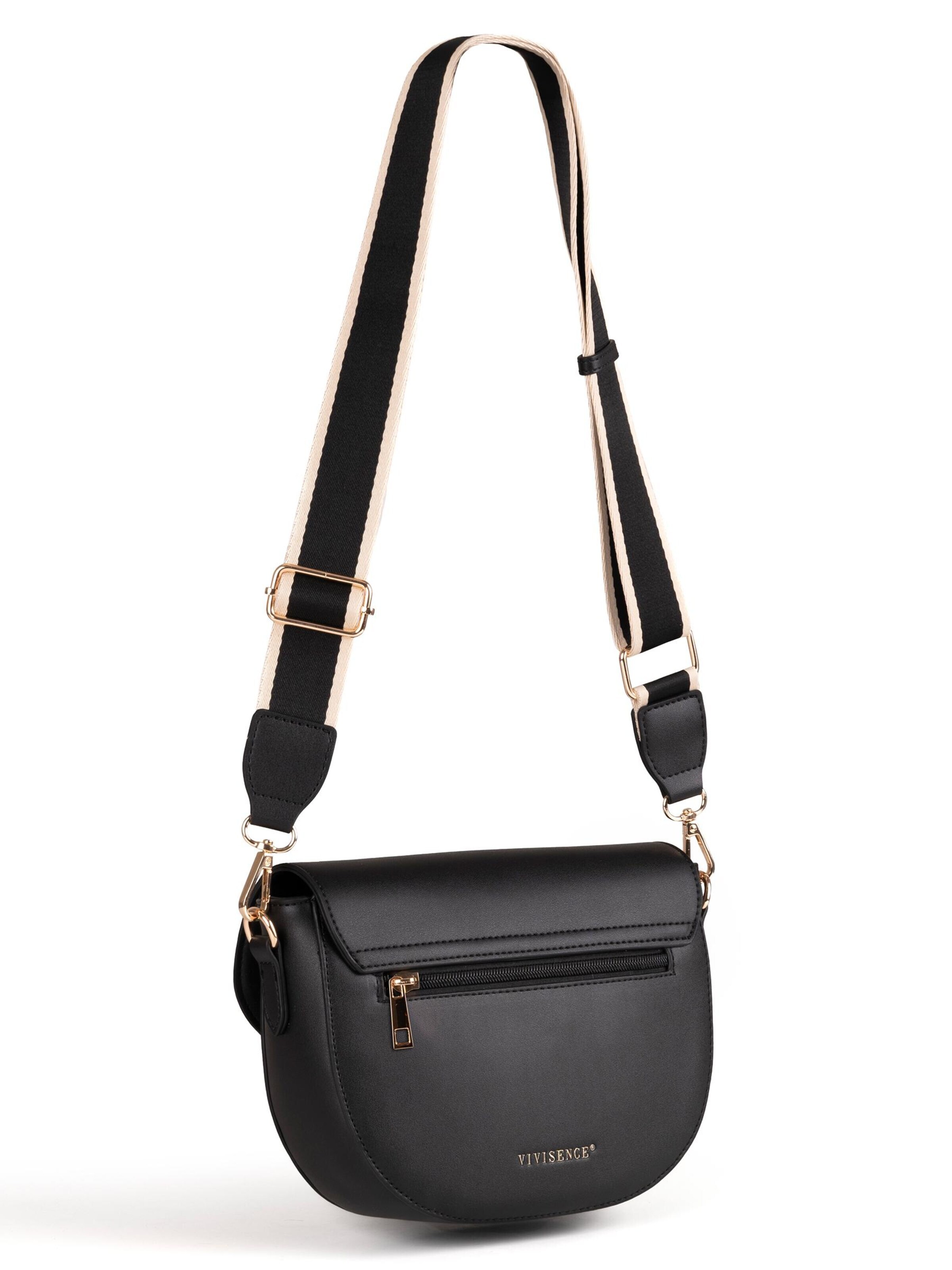 Vivisence Handtasche 'T0007'‌‌‌‌‌‌‌‌‌ in Schwarz
