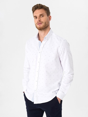Slim fit Camicia di Dandalo in bianco