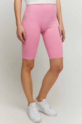 The Jogg Concept Skinny Leggings 'JCSAHANA' in Pink: front