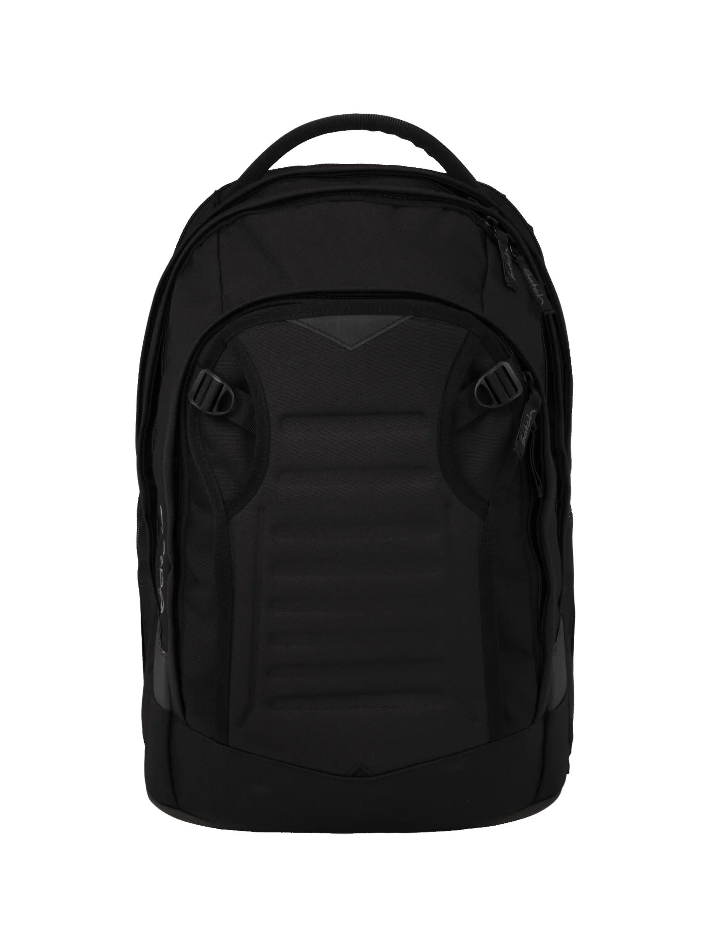 Satch Backpack 'Schulrucksack match plus' in Black: front