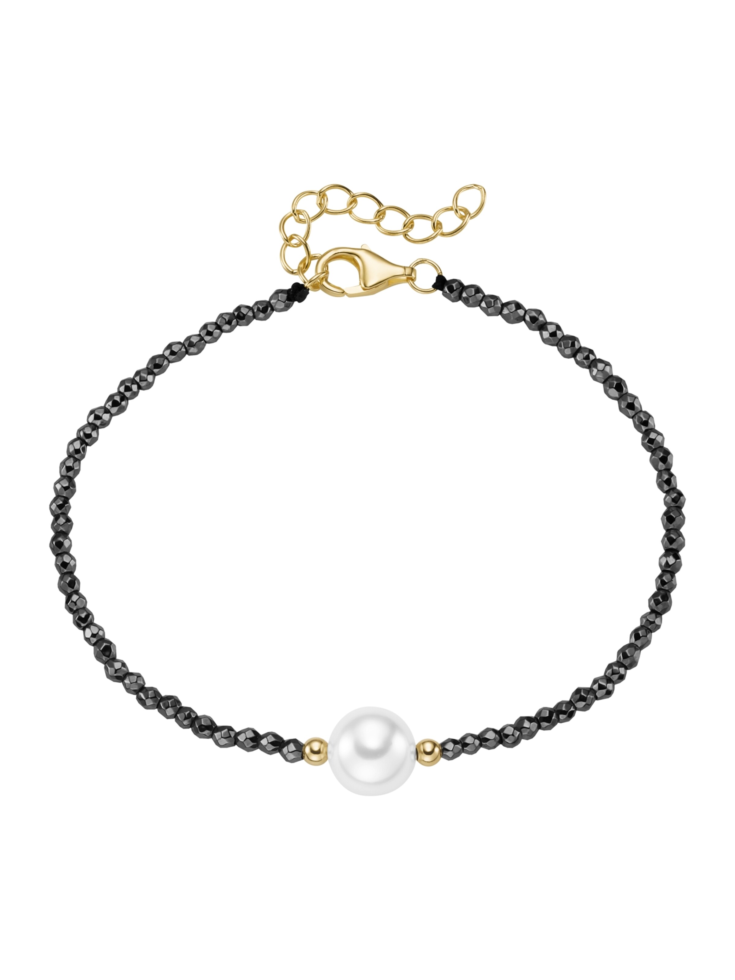 Smart Jewel Bracelet in Grey: front