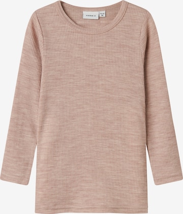 T-Shirt 'NMNWax' NAME IT en orange : devant