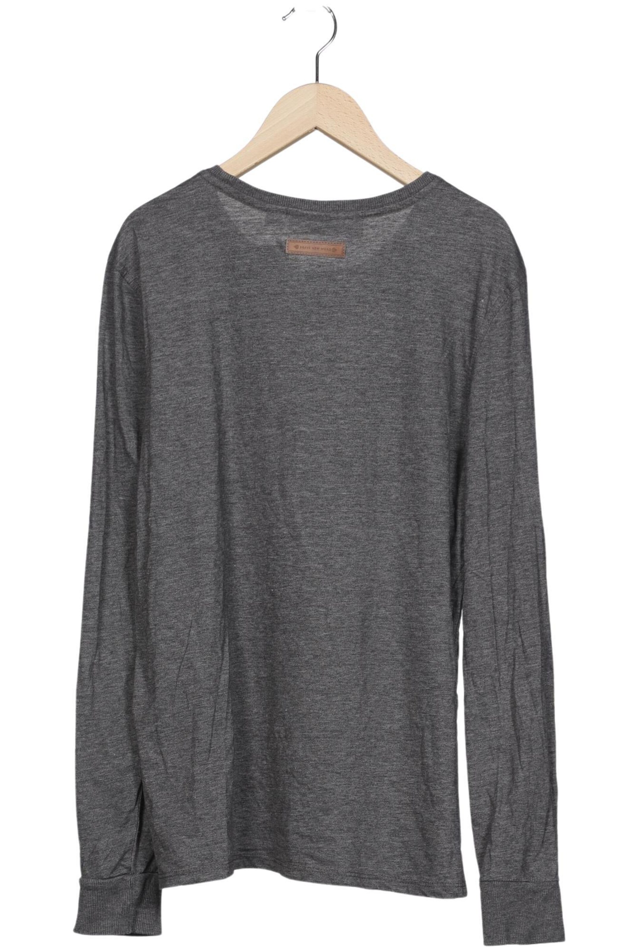 naketano Langarmshirt L in Grau