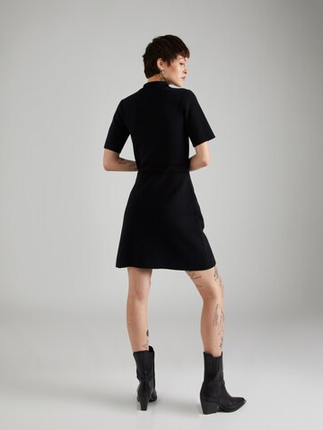 SCOTCH & SODA - Vestido de punto en negro