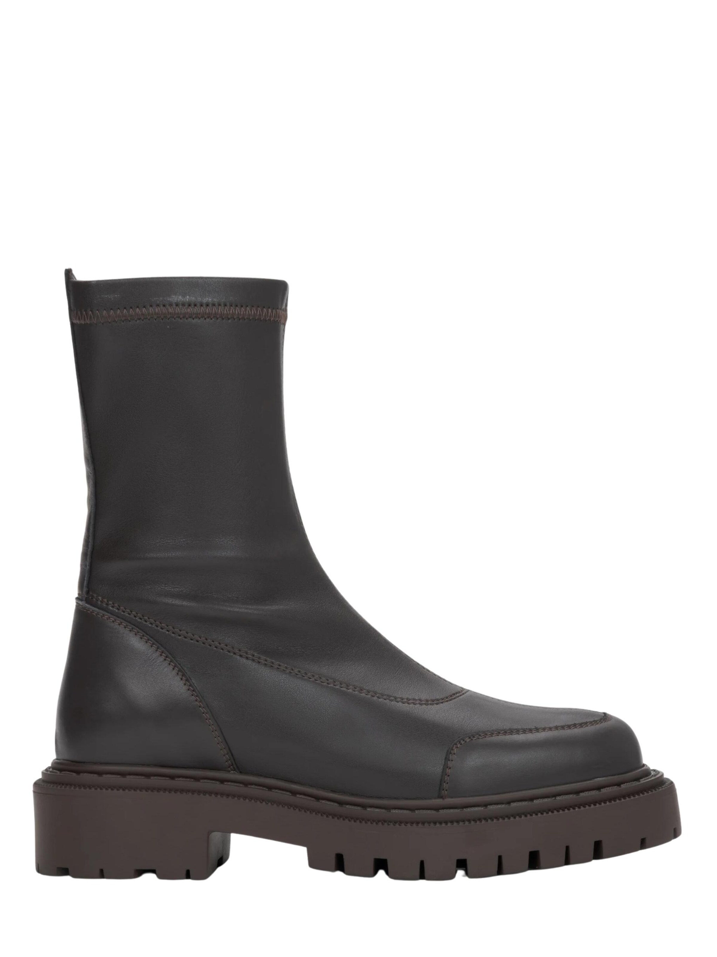 Estro Stiefelette '09-3649'‌‌‌‌‌‌‌‌‌‌ in 36 in kastanienbraun, Produktansicht