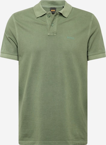 T-Shirt 'Prime' BOSS Orange en vert : devant