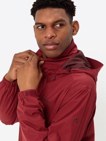 VAUDE Outdoorjas 'Escape' in Rood