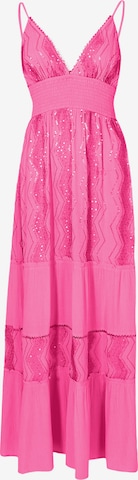 Robe South Beach en rose : devant