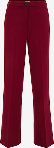 WE Fashion Suorat housut värissä punainen: etupuoli