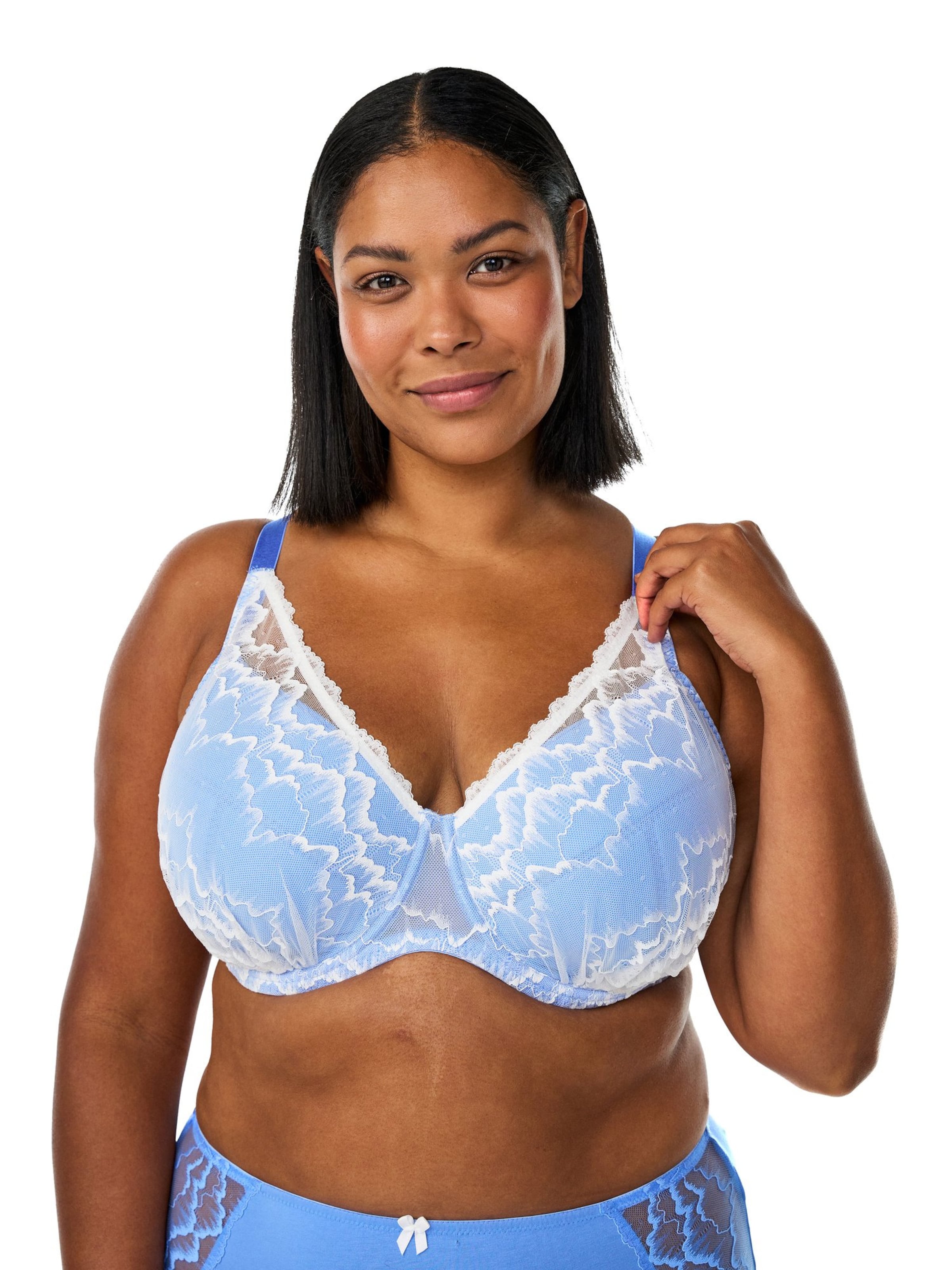 Invisible Soutien-gorge 'Lsofie' Devoted by Zizzi en bleu
