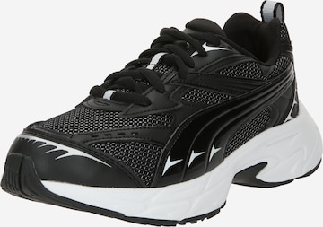 PUMA - Sapatilhas baixas 'Morphic Base' em preto: frente