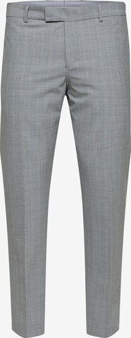 Slimfit Pantaloni con piega frontale 'Ross' di SELECTED HOMME in grigio: frontale