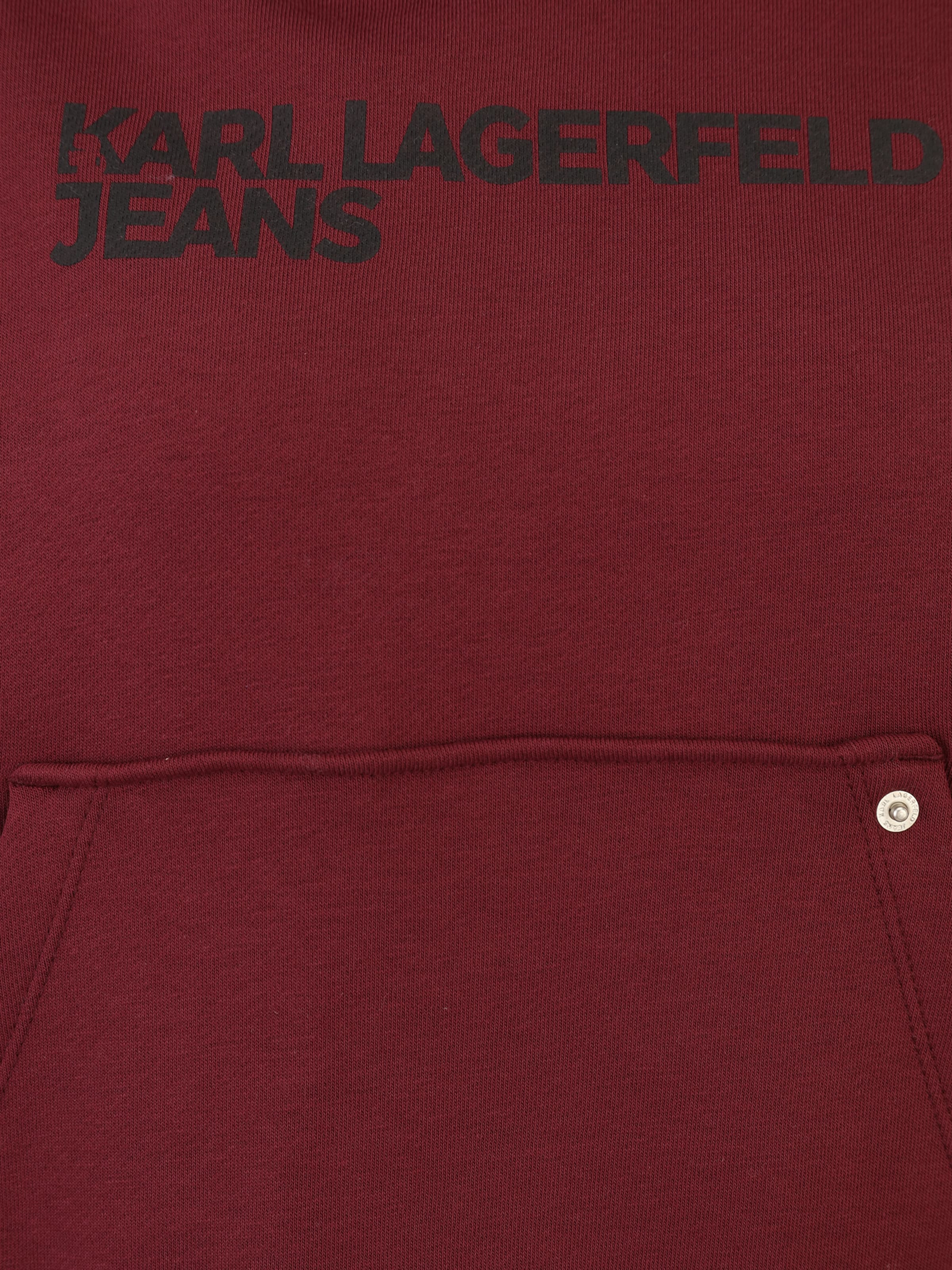 KARL LAGERFELD JEANS Sweatshirt in Red