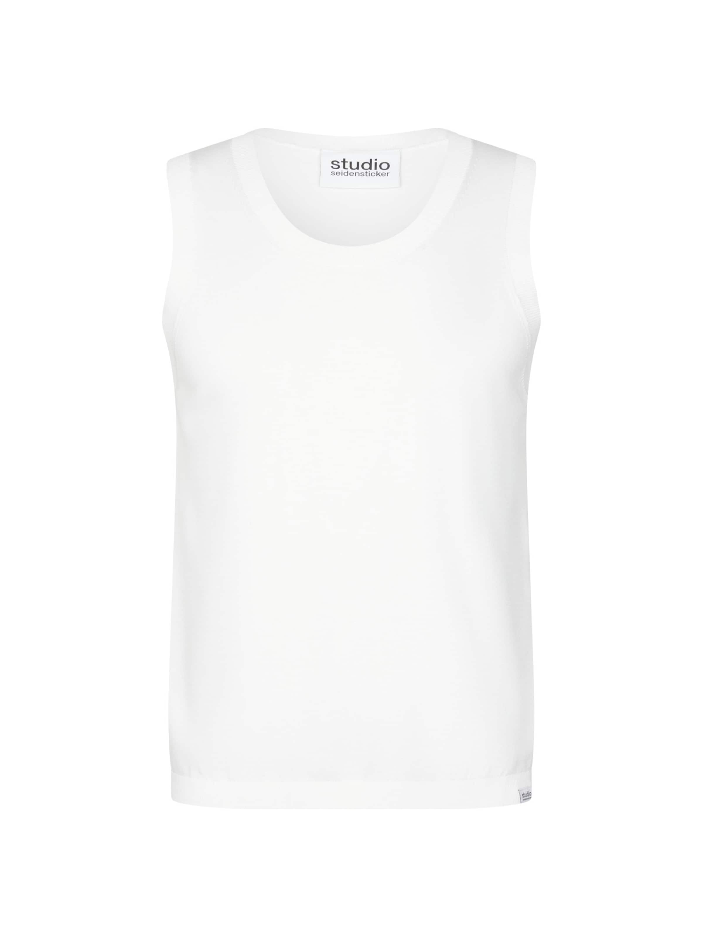 Studio Seidensticker Shirt 'Uni' in Wit