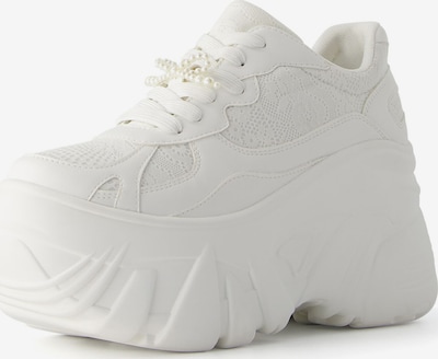 Sneaker bassa Bershka di colore offwhite, Visualizzazione prodotti