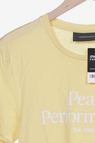 PEAK PERFORMANCE Top & Shirt in M in Yellow
