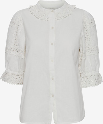 Atelier Rêve Blouse 'Iralix' in White: front