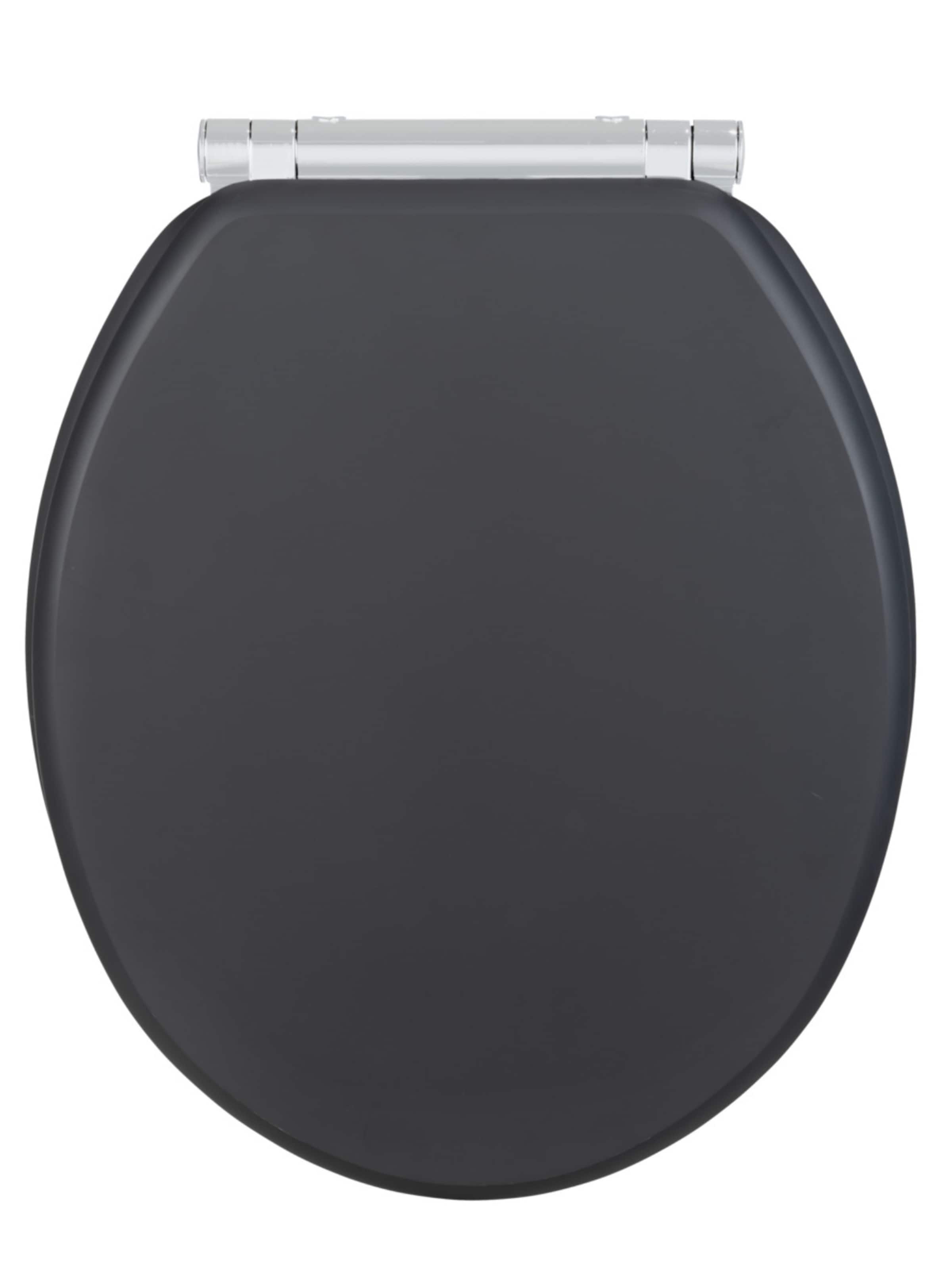 Wenko WC-Sitz in Grau: Vorderseite