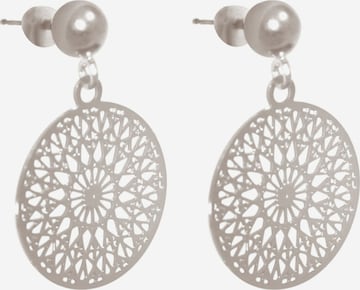Gemshine Ohrringe 'Yoga Mandala' in Silber