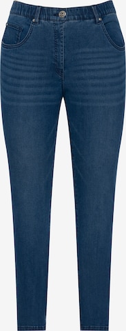 Studio Untold Slimfit Jeans in Blauw: voorkant