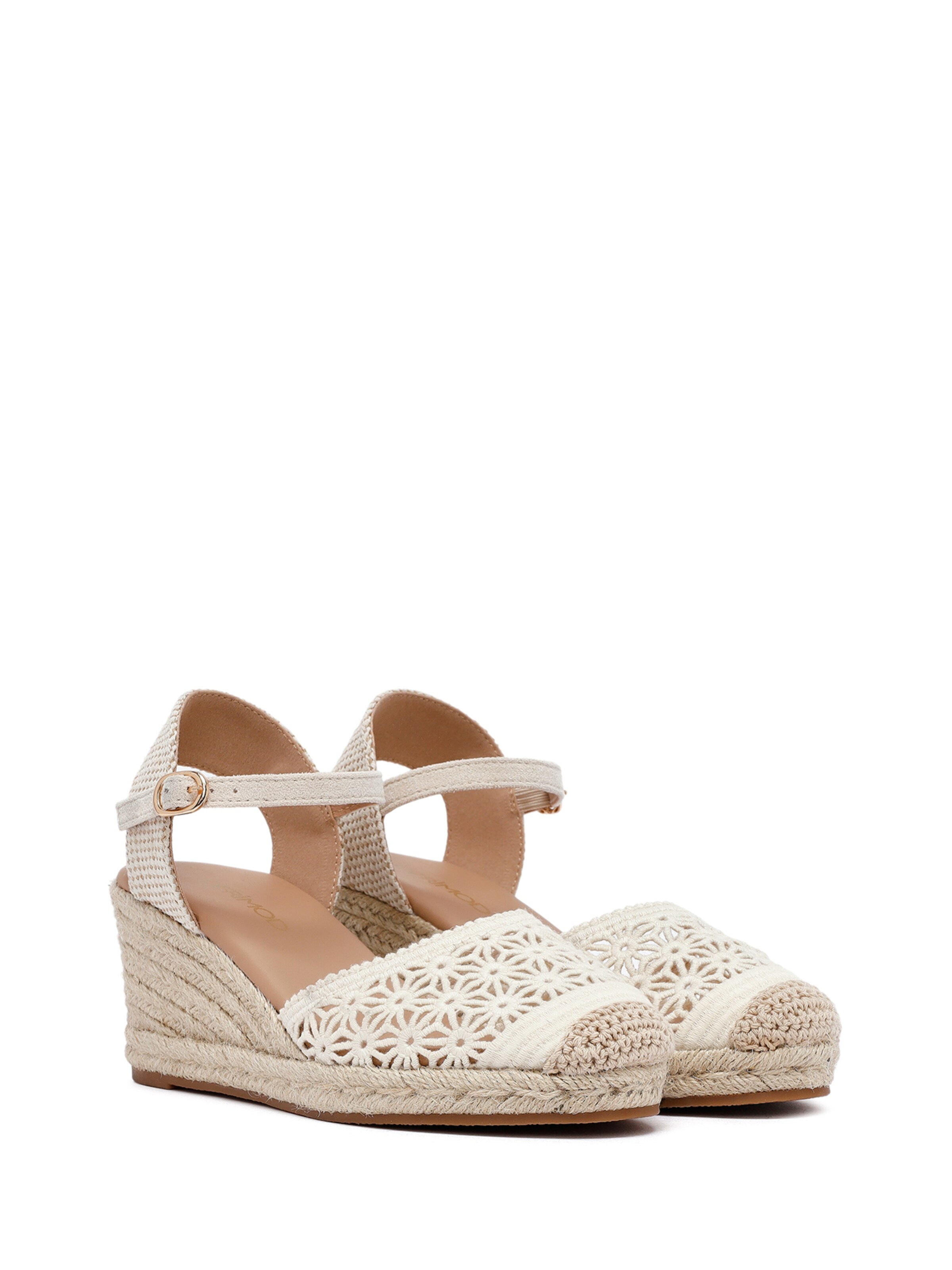 Sandales 'Espadrilles' Derimod en beige