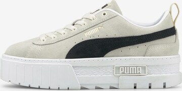 PUMA Sneakers laag 'Mayze' in Beige: voorkant