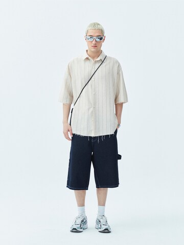 VAMOS CLO Comfort fit Overhemd in Beige