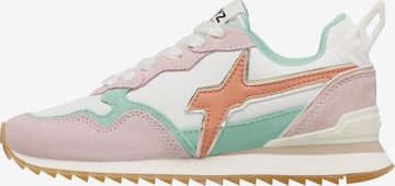 W6YZ Sneakers 'JET-J.' in Wit: voorkant