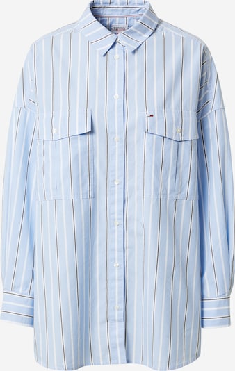 Tommy Jeans Blouse in Light blue / Black / White, Item view