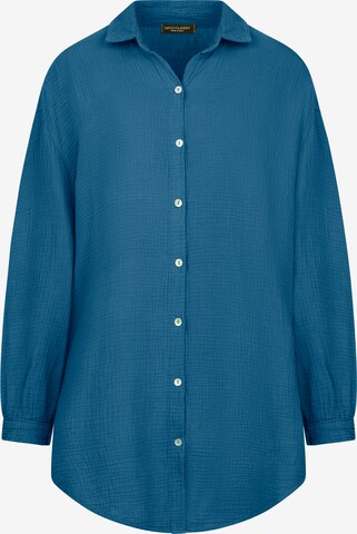 SASSYCLASSY Blouse in Blauw: voorkant