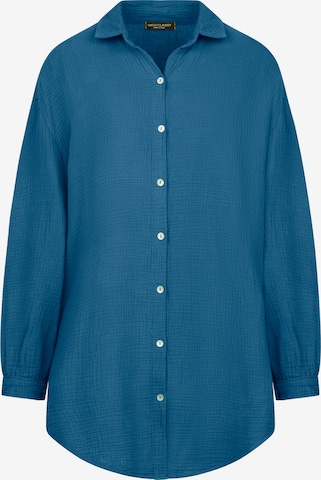 SASSYCLASSY Blouse in Blauw: voorkant