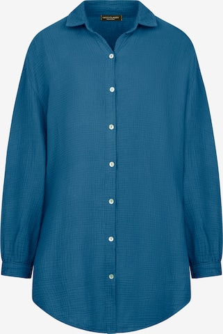 SASSYCLASSY Blouse in Blue: front