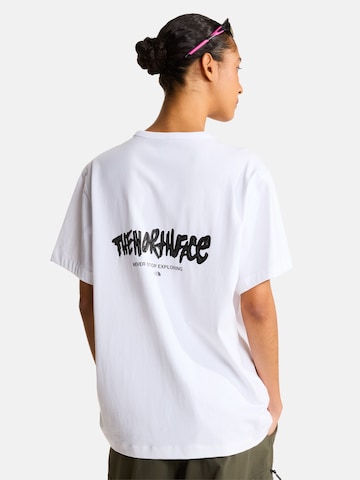 THE NORTH FACE Тениска в бяло