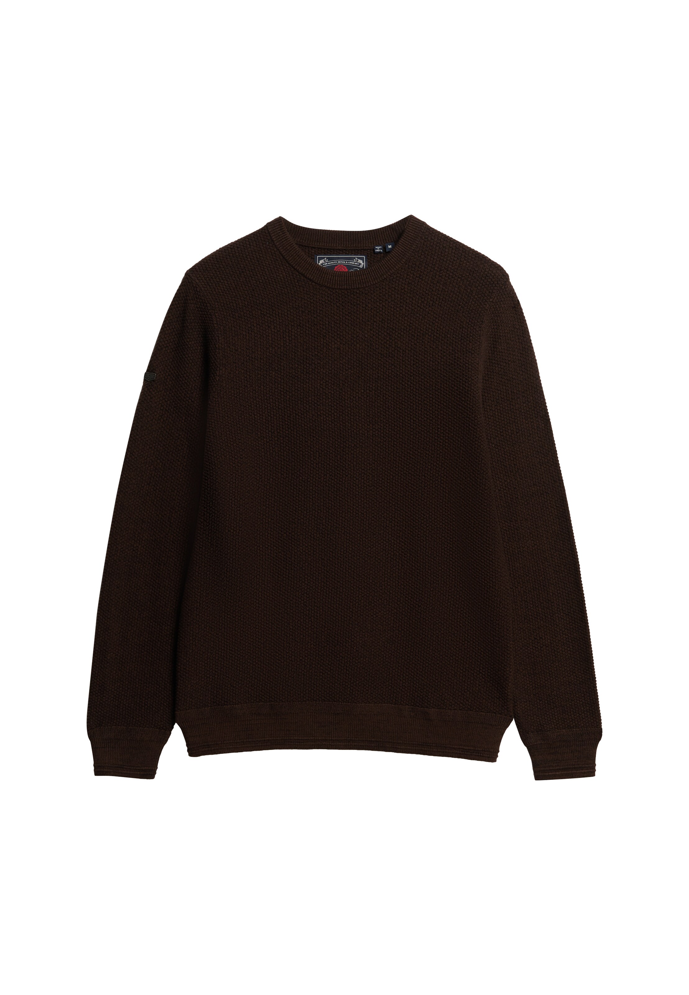 Pull-over Superdry en marron : devant