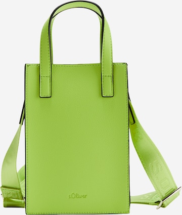 s.Oliver Crossbody Bag in Green: front