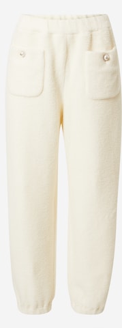 Miss Sixty Tapered Broek in Wit: voorkant