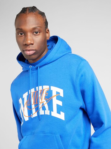 Nike Sportswear Sweatshirt 'CLUB' in Blauw