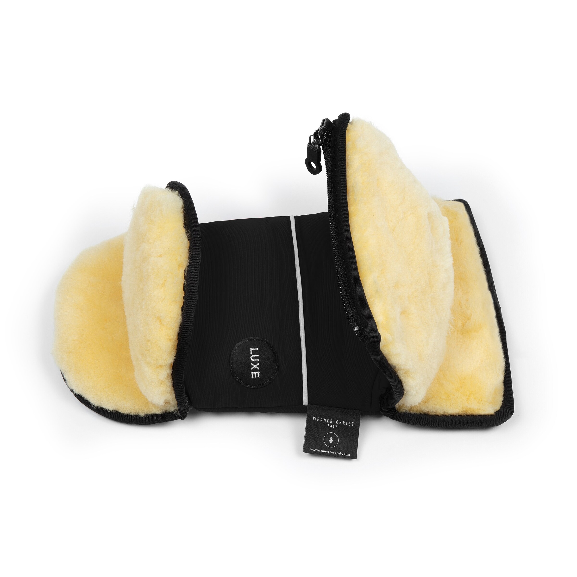 Werner Christ Baby Pushchair Accessories 'Glovy Luxe' in Black