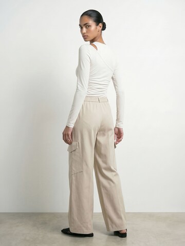 HYPEDROP Regular Cargobroek 'HDIsabella' in Beige