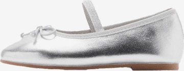 MANGO KIDS Ballerina 'GIGIPB' värissä hopea: etupuoli