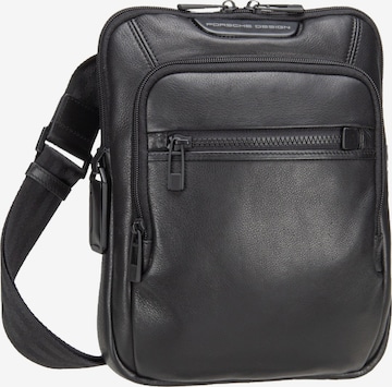 Porsche Design Umhängetasche in Schwarz: Vorderseite