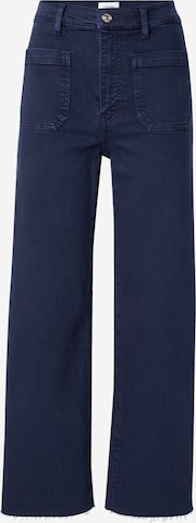 FRAME Wide Leg Farkut 'THE ANCHOR' värissä sininen: etupuoli